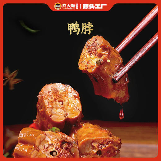 【99-50 199-100】肉大哈鸭货大礼包400克*2香辣熟食卤味鸭货小吃开袋零食 商品图2