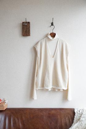 ROBE de PEAU高领内搭