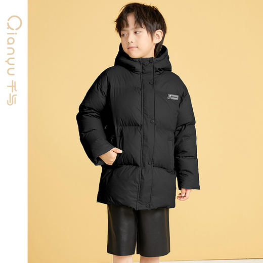 笛莎千与羽绒服2024冬季新款男女童同款三防面料羽绒服 商品图3