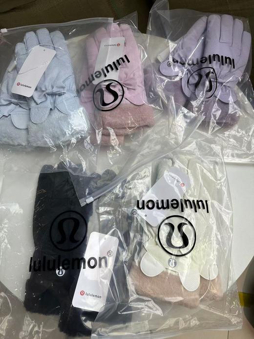 冬日出行“暖手神器”！lulu蝴蝶防风防水手套 指尖可触屏！ 商品图7
