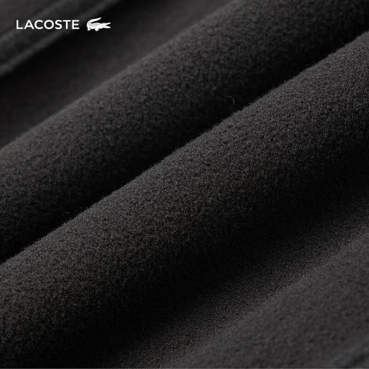 Lacoste法国鳄鱼男装新款休闲纯色简约加绒小脚卫裤XH0821-98 商品图4