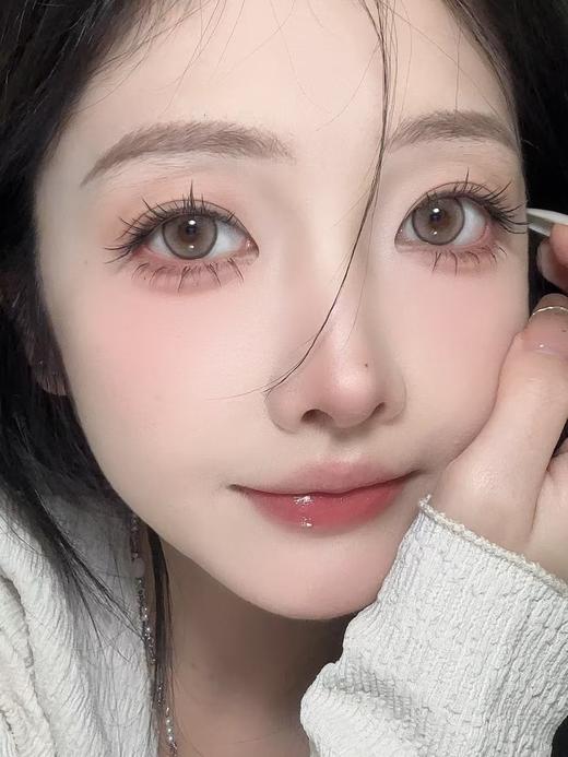 【半年抛中直径】Lulualice-驼米肉桂棕-14.2mm【半年抛 0-1000度 有525/575】 商品图7