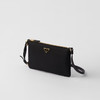 PRADA 普拉达 女士珐琅金属三角形徽标再生尼龙单肩包 黑色 1NE545 2C05 F0002 商品缩略图1
