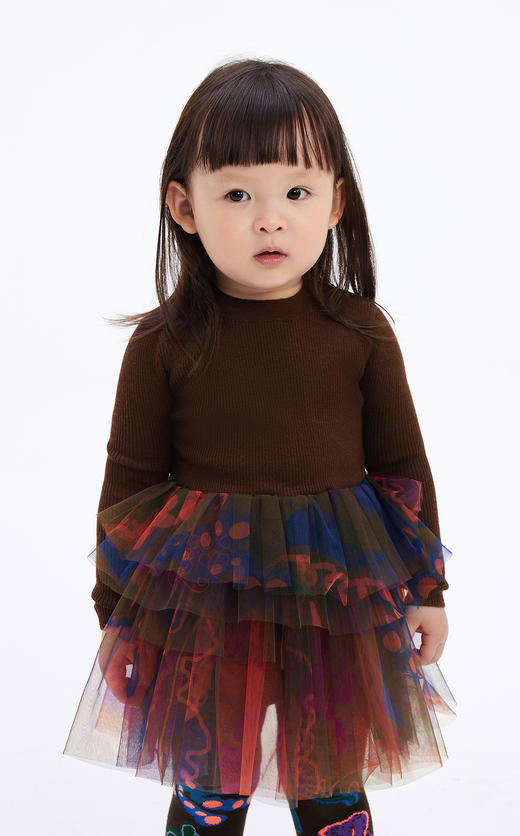 jnby  24年冬款  长袖毛衫连衣裙    YOBG11010 商品图6