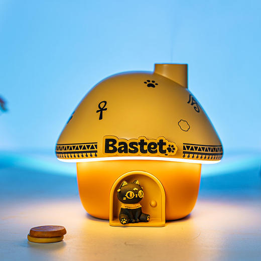 大英博物馆 安德森猫和她的朋友们系列 萌猫之家 氛围灯加湿器 商品图1