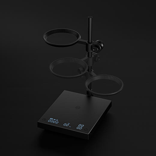 【整箱批发】泰摩 黑镜DUO双秤咖啡电子秤-黑色 商品图6