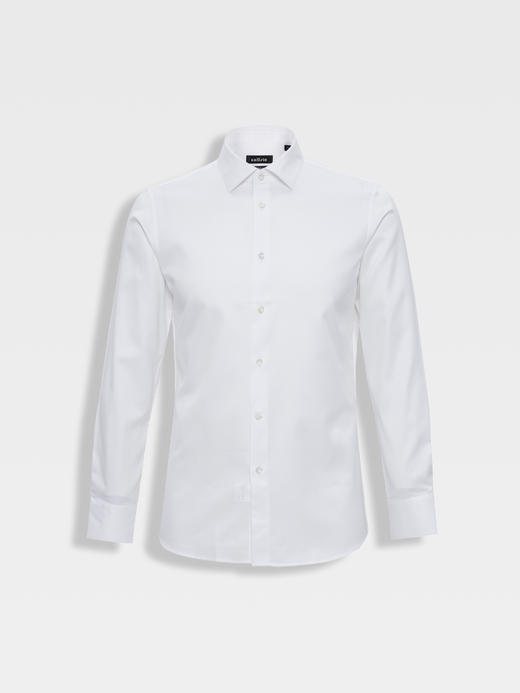 callisto白色纯棉衬衫 商品图0