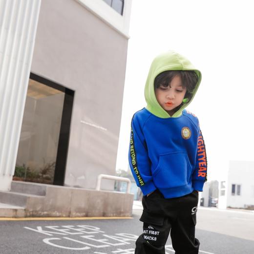 【线下同款】迪士尼玩具总动员男童卫衣秋冬连帽套头卫衣223DS0814 商品图5