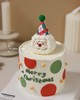 【优品系列】-【可爱圣诞老人】圣诞节蛋糕 商品缩略图0