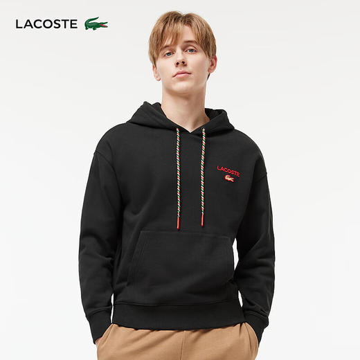Lacoste福蛇新春系列情侣款新款潮流印花连帽卫衣SH5344-98 商品图2