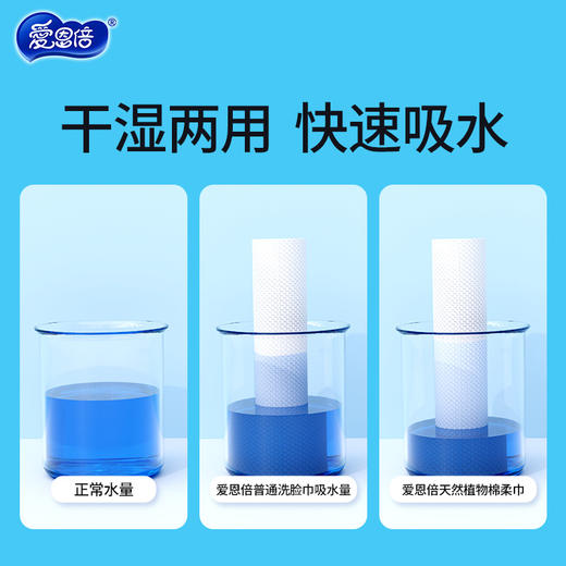【爱恩倍一次性洗脸巾】悬挂美容院卸妆洁面擦脸巾 加厚加大珍珠纹壁挂提 商品图3