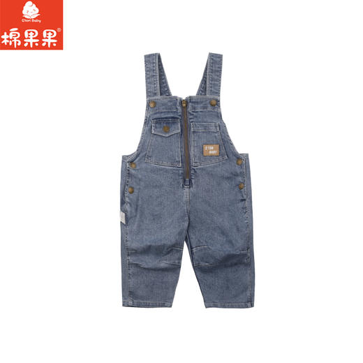 棉果果春季新品商场同款男童弹力牛仔背带裤M112204225138 商品图0