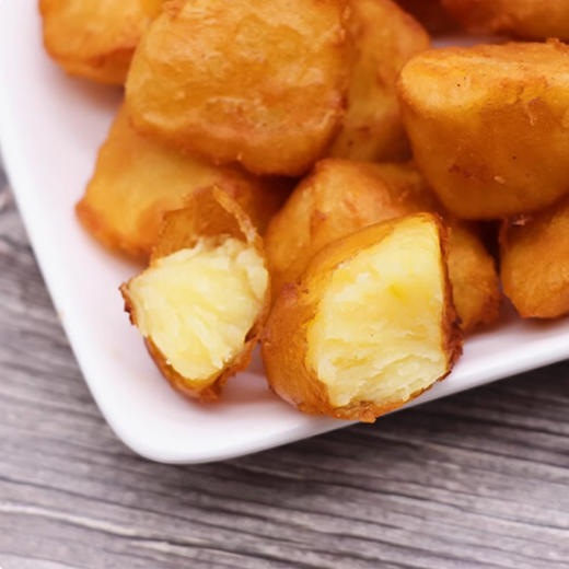 麦肯国产香炸马铃薯块(1000009626)2kg薯制品土豆块冷冻半成品西餐店小吃商用 商品图2