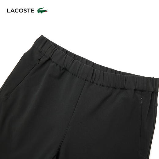 Lacoste法国鳄鱼男装新款休闲纯色简约加绒小脚卫裤XH0821-98 商品图2