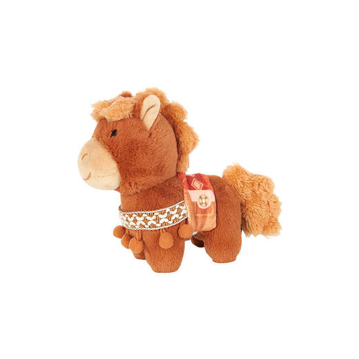 大英博物馆x苏州博物馆亚述系列萌宠战马毛绒挂件 商品图4