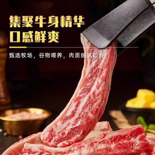 往牧 澳洲和牛雪花牛肋条1000g 商品图2