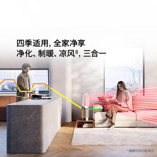 戴森 冷暖空气净化风扇 HP12 除甲醛除螨除尘除味 商品图4