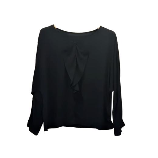 VIVIAN LIU薇薇安刘R2443003初秋女装新款时尚木耳花边长袖上衣 商品图4