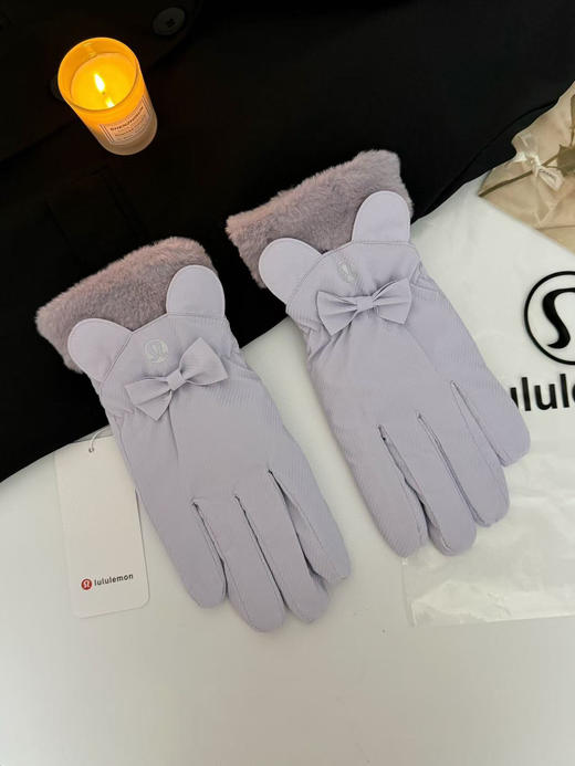 冬日出行“暖手神器”！lulu蝴蝶防风防水手套 指尖可触屏！ 商品图10