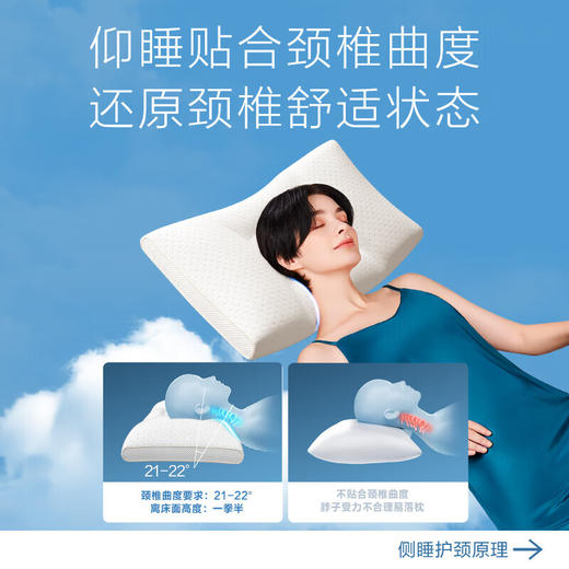 SKG按摩靠垫T7系列1代 尊贵款+颈椎枕护颈系列P3 1代标准款【GHCJ23.0】 商品图4