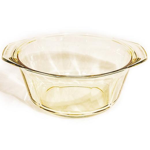 康宁（VISIONS） 晶钻系列透明锅明火直烧玻璃汤锅琥珀色煮锅炖锅 3.5L晶钻锅 23.5cm 商品图2