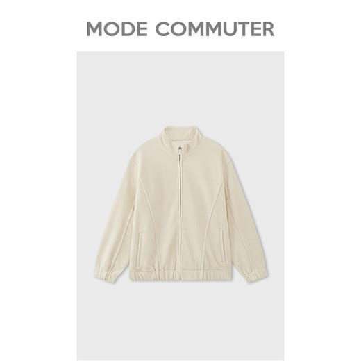 MC |MODE COMMUTER冬季立领下摆收口宽松保暖夹克外套男MCD121065I 商品图4