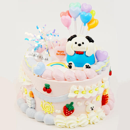 帕恰狗插件蛋糕（6寸加高） 商品图0