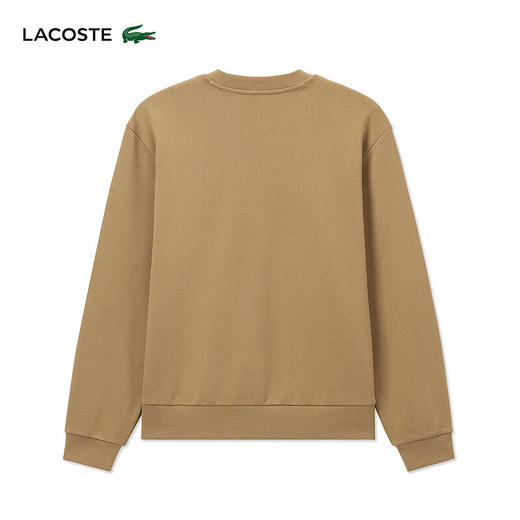 Lacoste法国鳄鱼男装新款纯色圆领休闲百搭舒适套头卫衣SH1645-98 商品图10
