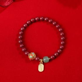 【地矿局质检真朱砂】珩钻国潮系列高质朱砂手链送礼手串