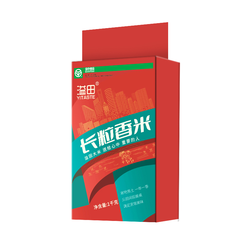 溢田 东北长粒香大米1kg