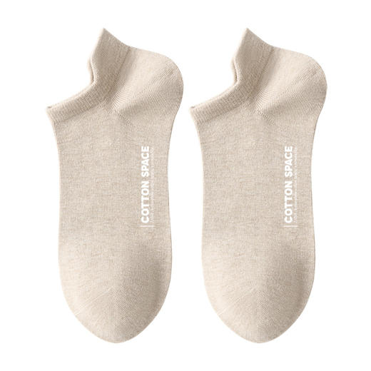 【39.9元6双装】男士春夏纯棉纯抗菌防臭抗起球短袜 高弹莱卡结合裸氨技术不掉跟、不变形 商品图4