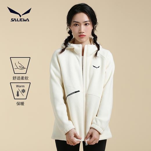 SALEWA|女式连帽开衫抓绒衣 SWACK921227 商品图0