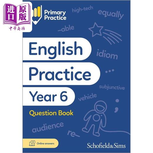 【中商原版】英国S&S教辅Primary Practice English Book Year 6 (Available May 2023) 小学英语练习册六年级 附电子答案  商品图0