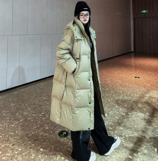 MZ立领连帽飘带长款羽绒服40915 冬季 092354449336 商品图1