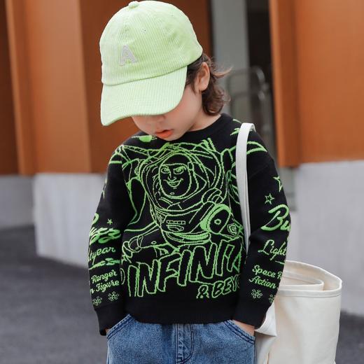 【线下同款】迪士尼秋季玩具总动员男童针织套头上衣 商品图0