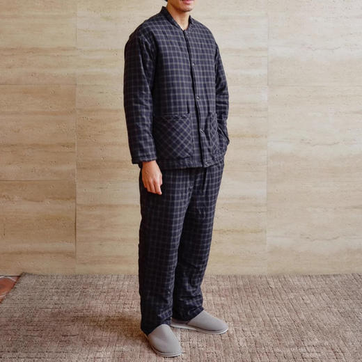 裁缝学苑QL07夹棉加厚情侣睡衣纸样家居服绗棉男女同款打版裁剪 商品图2