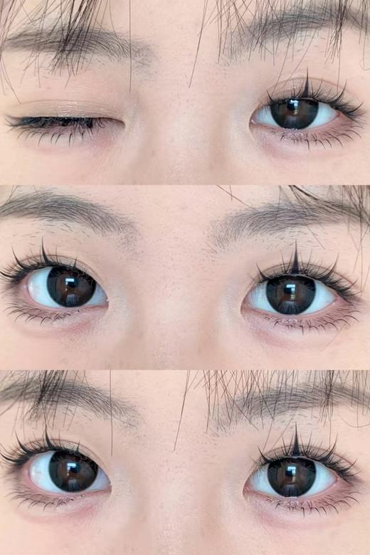 【日抛中直径】Lulualice-亮黑黑-14.2mm【日抛 0-1000度 有525/575】 商品图7