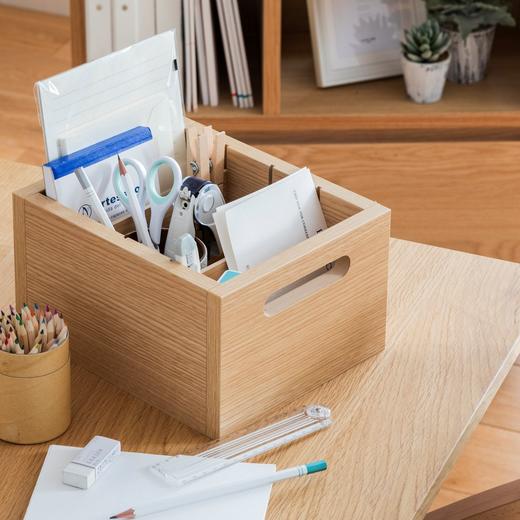 日本进口karimoku儿童书架学生学习移动实木储物柜 商品图4