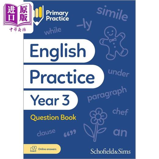 预售 【中商原版】英国S&S教辅Primary Practice English Book Year 3 (Available May 2023) 小学英语练习册三年级 附电子答案  商品图0