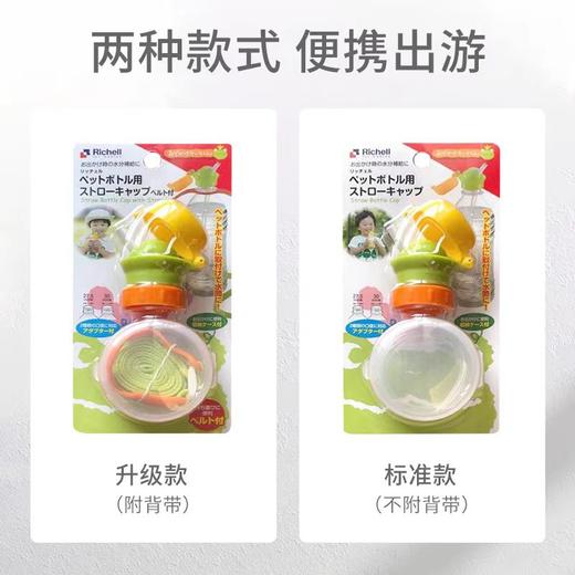 4楼Eubelle欧蓓 Richell/利其尔宝宝便携吸管盖矿泉水瓶盖转换头（升级款） 外出喝水神器防漏 吊牌价：42元 活动价：25.9元 商品图4