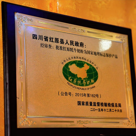 红原有机牦牛奶粉 （袋装新包装）吃百花草，牦牛奶营养更高 自由觅食200余种高原青草 牦牛无需饲料 与850余种野生药用植物共生 商品图7