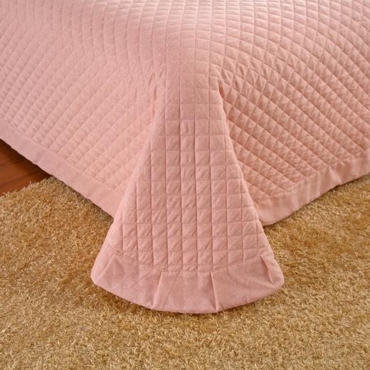 【轻奢高品质】全棉抗菌磨毛刺绣花漾床盖夹棉四件套 商品图11