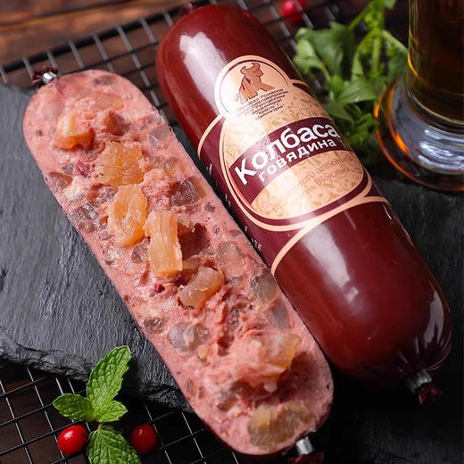 【分仓直发包邮】俄式牛筋肠340g*3 商品图0