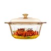康宁（VISIONS） 晶钻系列透明锅明火直烧玻璃汤锅琥珀色煮锅炖锅 3.5L晶钻锅 23.5cm 商品缩略图0