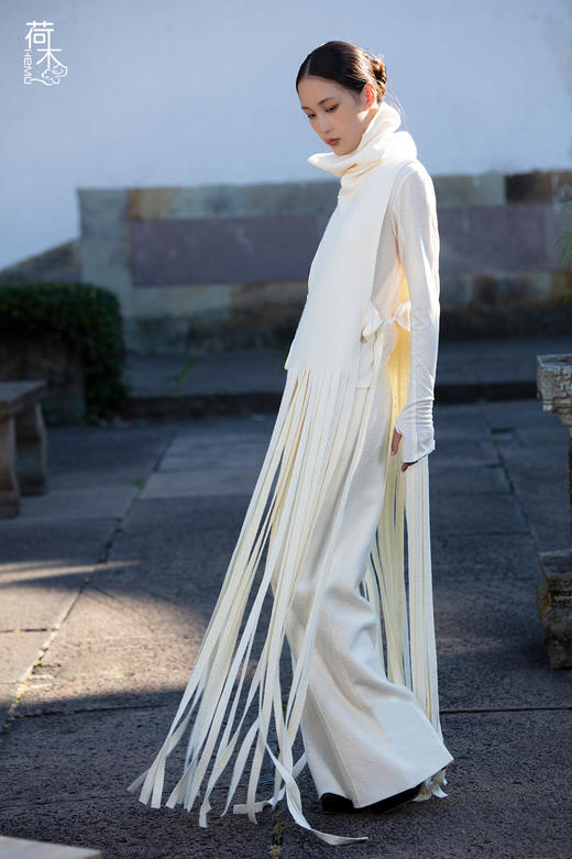 荷木HEMU丨简一系列·流苏背心 商品图1