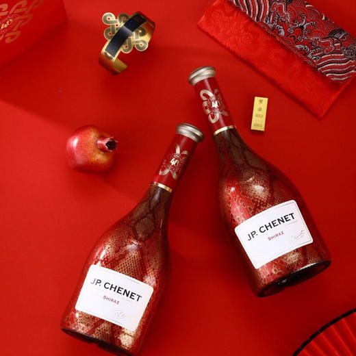 「蛇年限量款」法国原装进口2025年香奈歪脖子红酒礼盒 750ml/瓶 商品图2