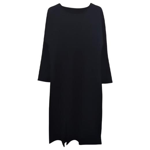 VIVIAN LIU R2357401秋女装新款时尚圆领宽松长袖针织连衣裙 商品图4