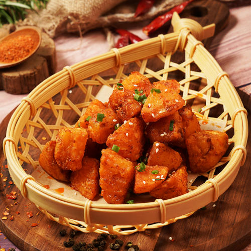 麦肯国产香炸马铃薯块(1000009626)2kg薯制品土豆块冷冻半成品西餐店小吃商用 商品图1