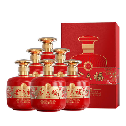 金六福酒 原坛50.8度500mL*1瓶（买1送1） 商品图5