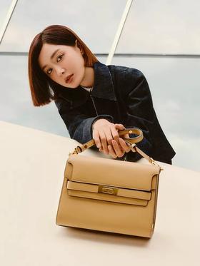 TORY BURCH 肩包女  158720-200 棕色.（暂无品牌物料包装）